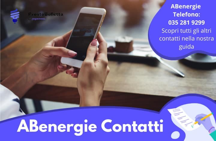 ABenergie Contatti: 035 281 9299, Numero Verde, Mail, Pec e Contatti Online