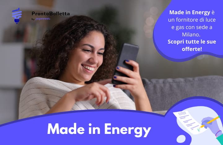 Made in Energy: tutte le informazioni utili per le tue utenze