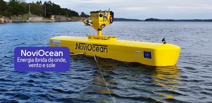NoviOcean: innovazione energetica con onde, vento e sole