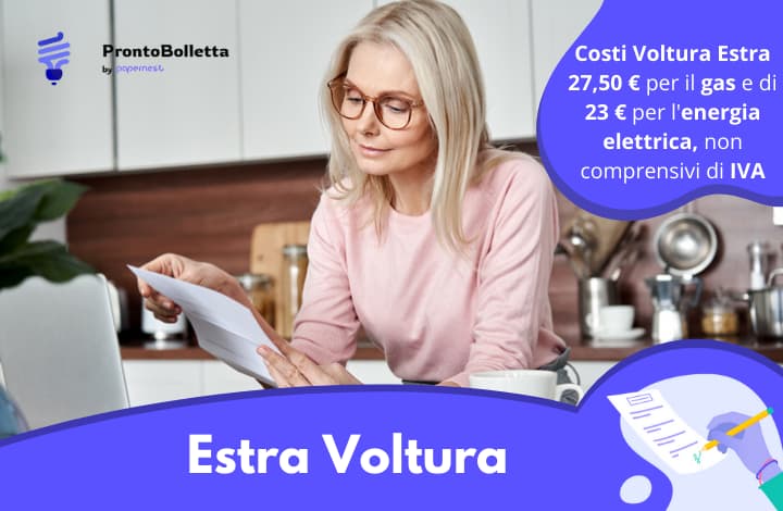 Estra Voltura: costi, tempi, documentazione