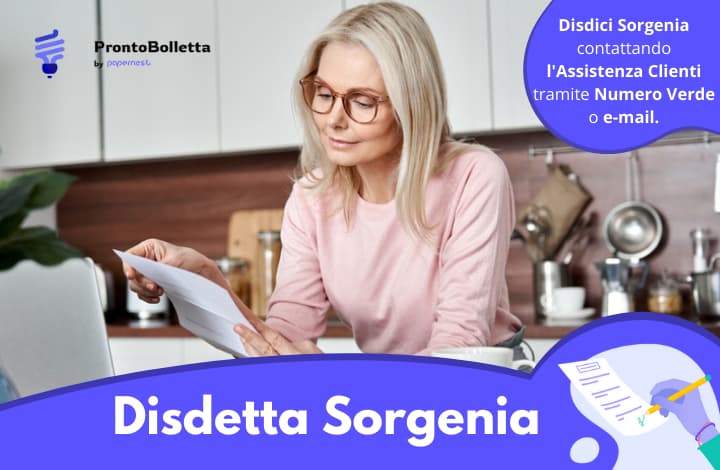 Sorgenia disdetta