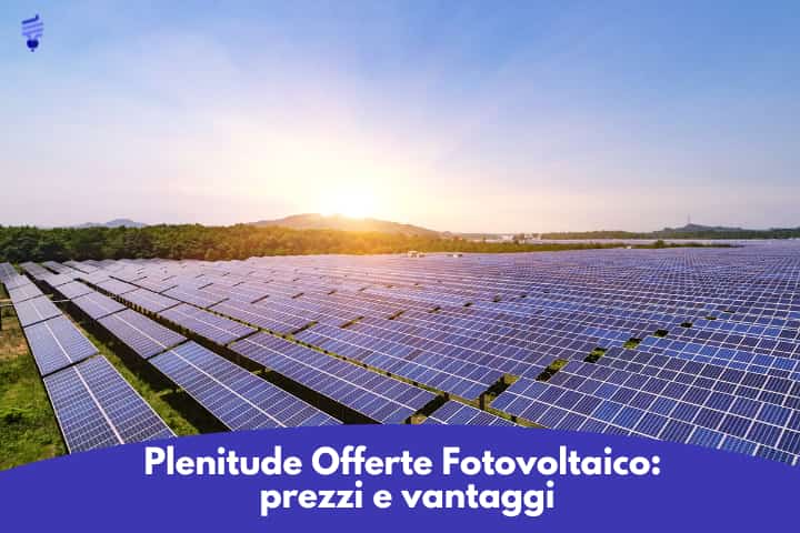 Plenitude Offerte Fotovoltaico