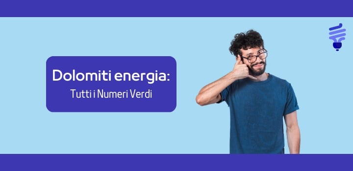 800.030.030 Dolomiti energia e tutti i numeri verdi del provider