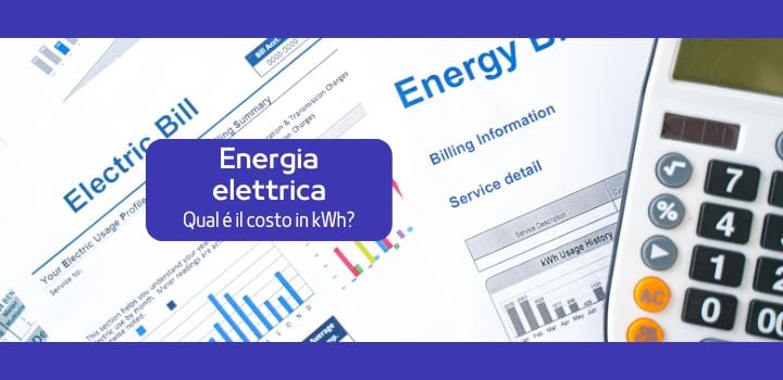 Qual è il costo dell'energia elettrica in kWh?