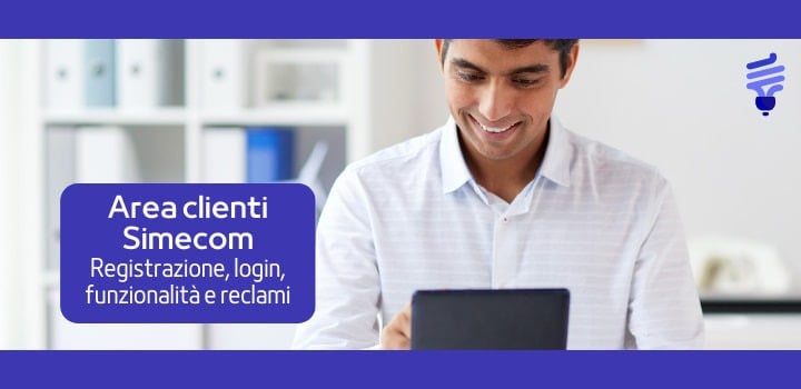L'area clienti di Simecom: registrazione, login e tutte le funzionalità