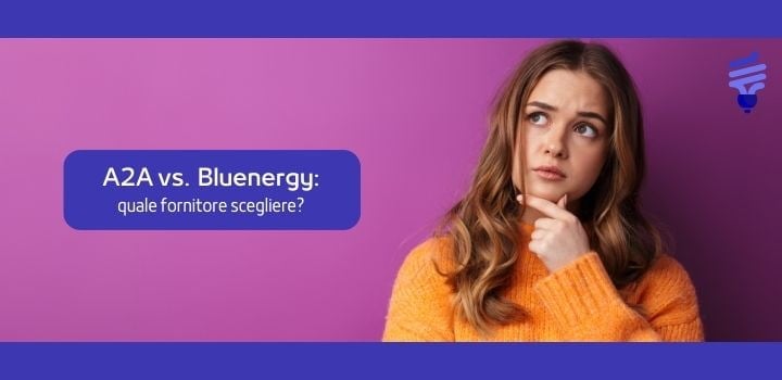Confronta due dei principali fornitori del mercato italiano dell'energia: A2A e Bluenergy