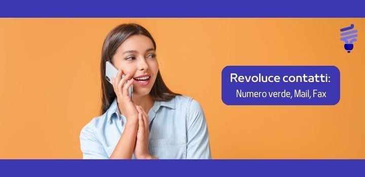 Revoluce contatti: Numero verde, Mail, Fax